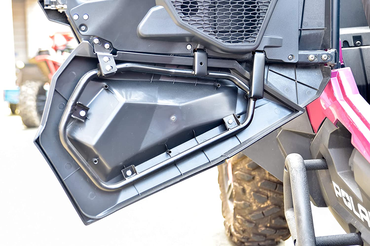 Lower Half Door Panels Inserts with Built-in Metal Frame for Polaris RZR XP 1000 900 S Turbo EPS - Image 5