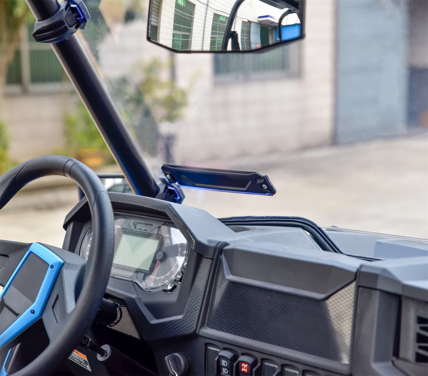 Hard Coat Poly Full Windshield for Polaris RZR XP XP4 1000 Accessories - Image 5