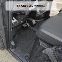 TPE Front Floor Mats Front Row Floor Liners All Weather Protection Slush Mats for Polaris Ranger SP 570 / Crew SP 570 - Image 5
