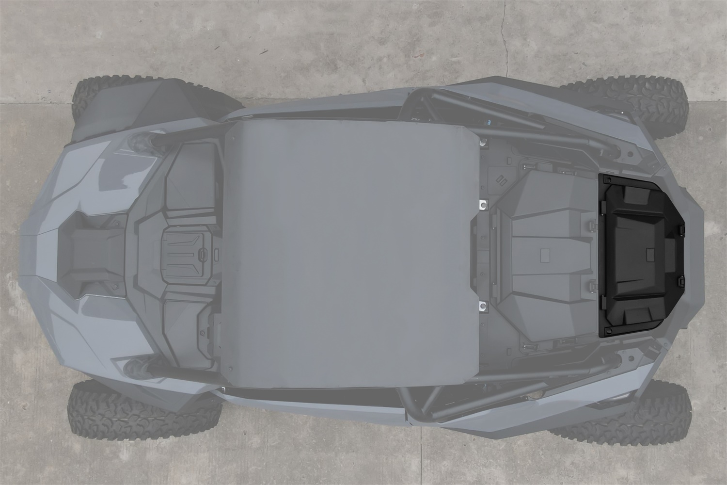 36 QT Rear Cargo Storage Box for Polaris RZR Pro R - Image 5