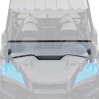 Clear Half Windshield for Polaris RZR XP 1000 Turbo XP 4 - Image 5