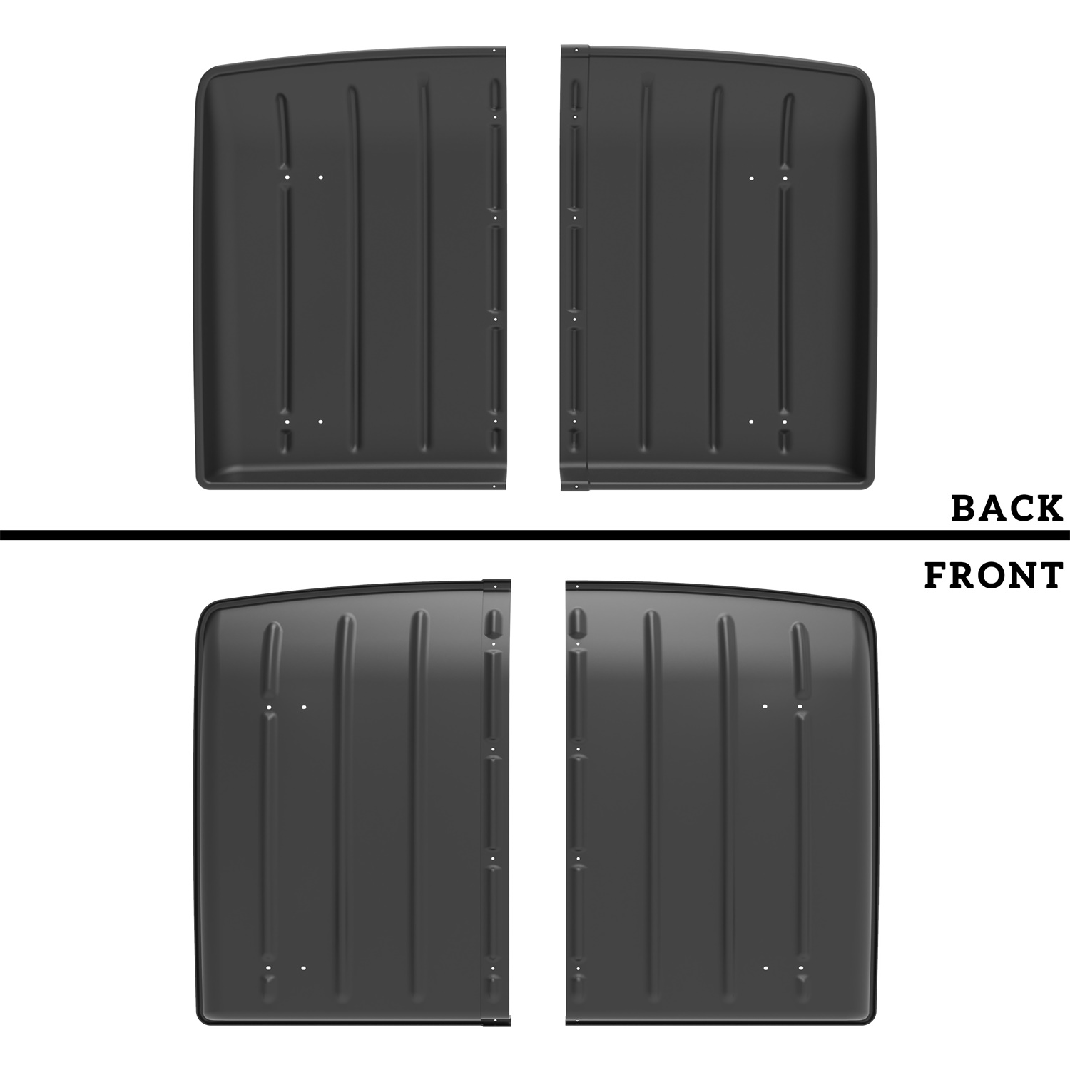 Combined Plastic Roof Top for Kawasaki Mule 600 610 SX 4X4 2005