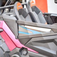 Lower Half Door Panels Inserts with Built-in Metal Frame for Polaris RZR XP 1000 900 S Turbo EPS - Image 6