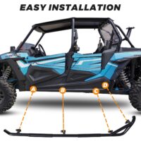 Nerf Bars Rock Sliders Frame Side Steps for Polaris RZR XP 4 1000 - 4 Doors - Image 6