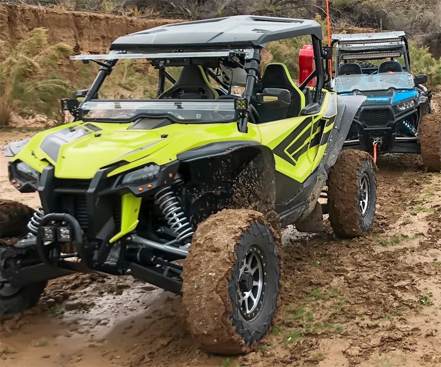 Front & Rear Mud Flaps Mud Guards for Honda Talon 1000R / 1000X / 1000X4 2019-2022 - Image 6