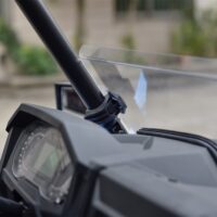 Clear Half Windshield for Polaris RZR XP 1000 Turbo XP 4 - Image 6