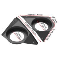 Front Door Speaker Pods Panels for Polaris RZR 900 RZR 1000 S RZR XP 1000 ACE 570 900 - Image 7