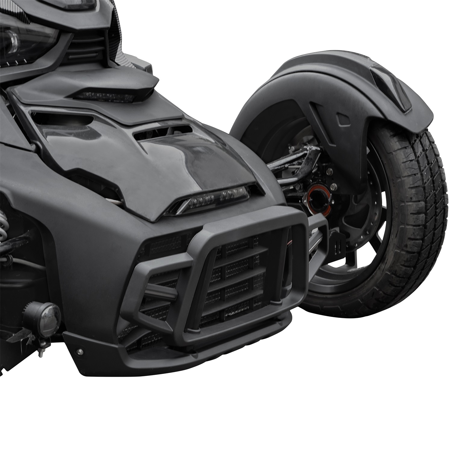 Front Bumper Guard with LED Light for Can-Am Ryker All Models - Image 7