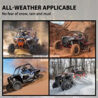 Front & Rear Mud Flaps Mud Guards for Honda Talon 1000R / 1000X / 1000X4 2019-2022 - Image 7