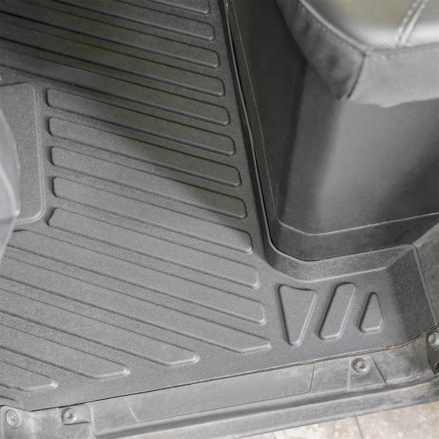 TPE Floor Mats Front Rear Row Floor Liners All Weather Protection Slush Mats for Polaris Ranger Crew XP 1000 - Image 8