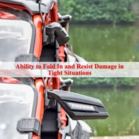 Rear View Side Mirrors with LED Turn Signal Lights for Can Am Maverick X3 2017-2022 - Image 6