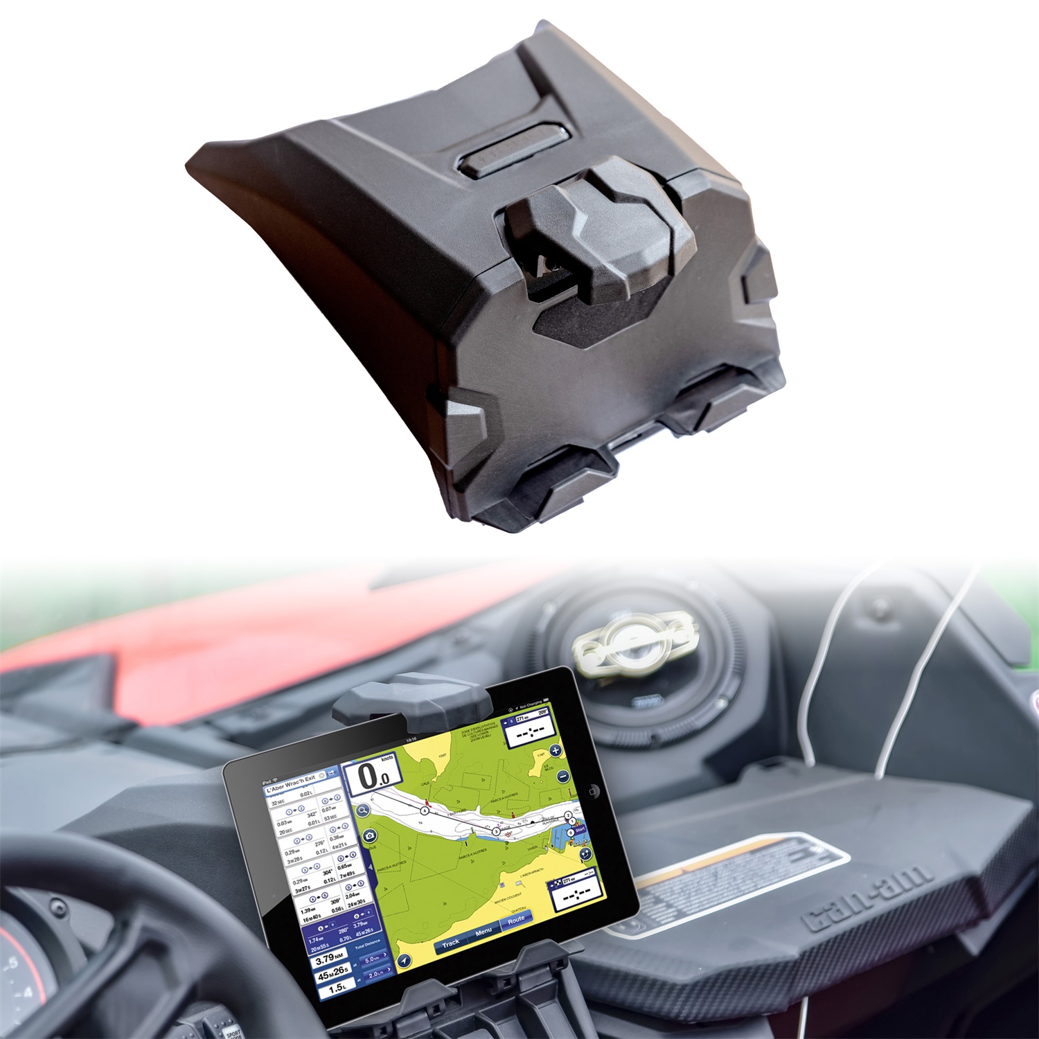Electronic Device Tablet Phone Holder for Can-Am Maverick X3 2017-2022
