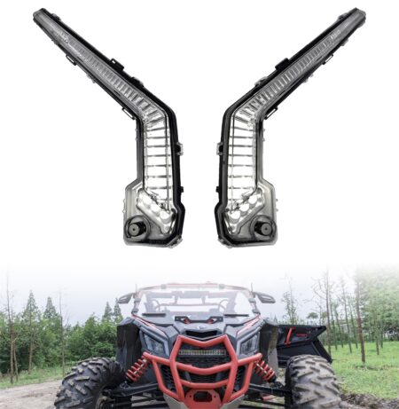 LED Signature Lights Fang Lights for Can-Am Maverick X3 XDS XRS Max Turbo R Trail Sport Max 2017-2023
