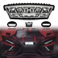 LED Headlight Assembly for 2020-2023 Polaris Slingshot S GT R LE SL Modified