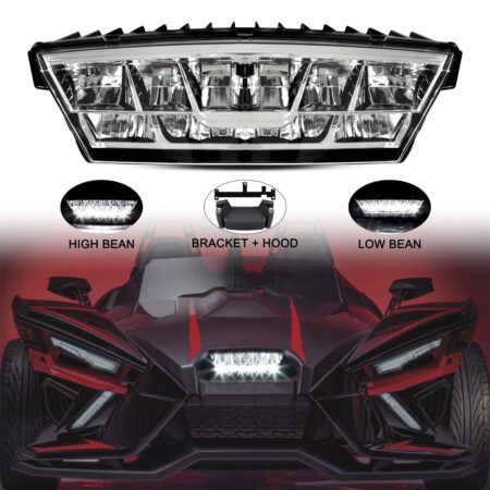 LED Headlight Assembly for 2020-2023 Polaris Slingshot S GT R LE SL Modified