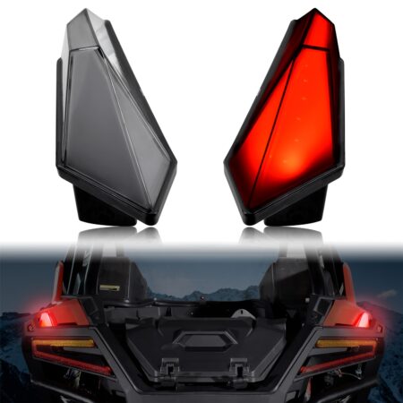Smoked Black Rear Signal LED Tail Clearance Light Side Light Position Lamp for Polaris RZR PRO XP/ XP4