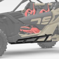 Combined Side Bumper Protector Guard Side Steps Nerf Bars Tree Kickers for Can-Am Maverick X3 Turbo R RR 2017-2022