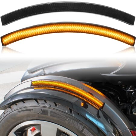 Smoked Black Front Fender LED Light Wheel Light for Can Am Spyder F3 RS ST RT 2013-2018
