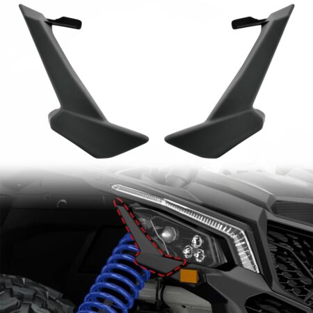 Front Head Lamps Head Light Cover Bezel for Can-Am Maverick X3 XDS XRS Max Turbo R 2017-2022