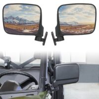 Adjustable Folding Side View Mirrors for Polaris Ranger 500 570 Ranger XP 900