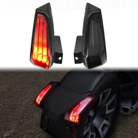 LED Smoked Black Tail Light Brake Light Taillight for Can-Am Ryker 600 900 & Ryker Rally 2019-2023