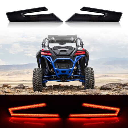 LED Tail Lights for Polaris RZR PRO XP/XP4 2020 2021 2022 2023, RZR PRO R 2022 2023