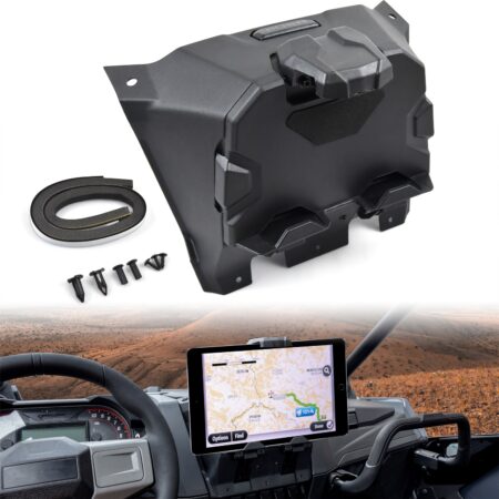 Electronic Device Mounts with Storage Box Electronic Device Phone Tablet GPS Holder for Polaris RZR PRO XP/ XP4