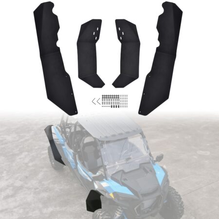 Extended Front & Rear Mud Flaps Fender Flares Guards for Polaris RZR XP/XP 4 1000