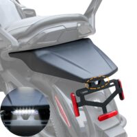 Rear Fender Extender with License Plate Light for Can-Am Spyder F3 F3-S 2015-2022
