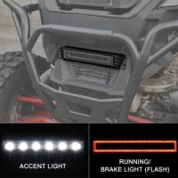 LED Rear Center Accent Tail light for Polaris RZR PRO XP/ RZR Turbo R 2020-2023 - Image 2