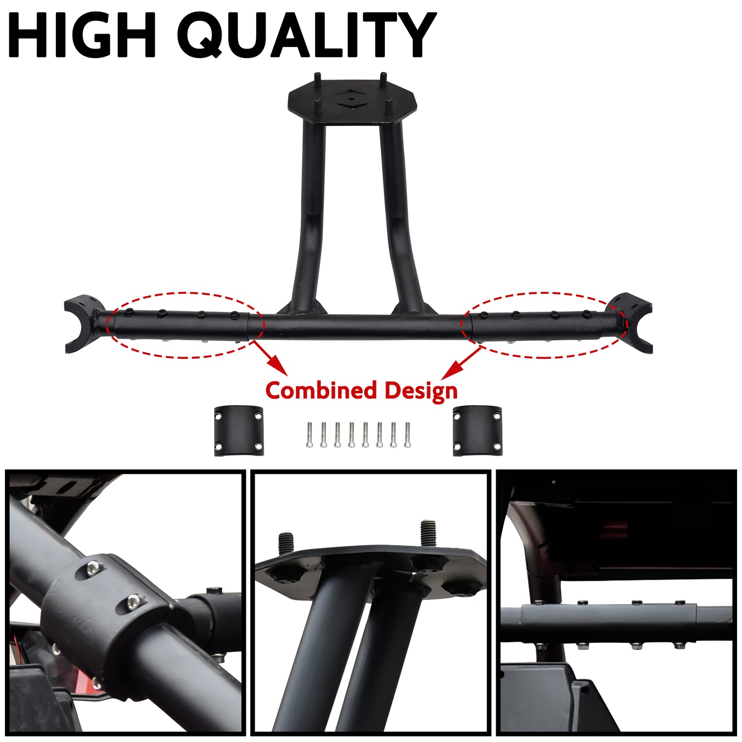 Spare Tire Carrier Holder for Polaris RZR PRO XP / XP4 2020 2021 2022 2023 - Image 2