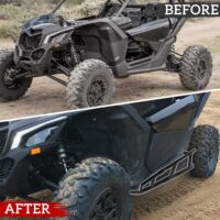 Combined Side Bumper Protector Guard Side Steps Nerf Bars Tree Kickers for Can-Am Maverick X3 Turbo R RR 2017-2022 - Image 3