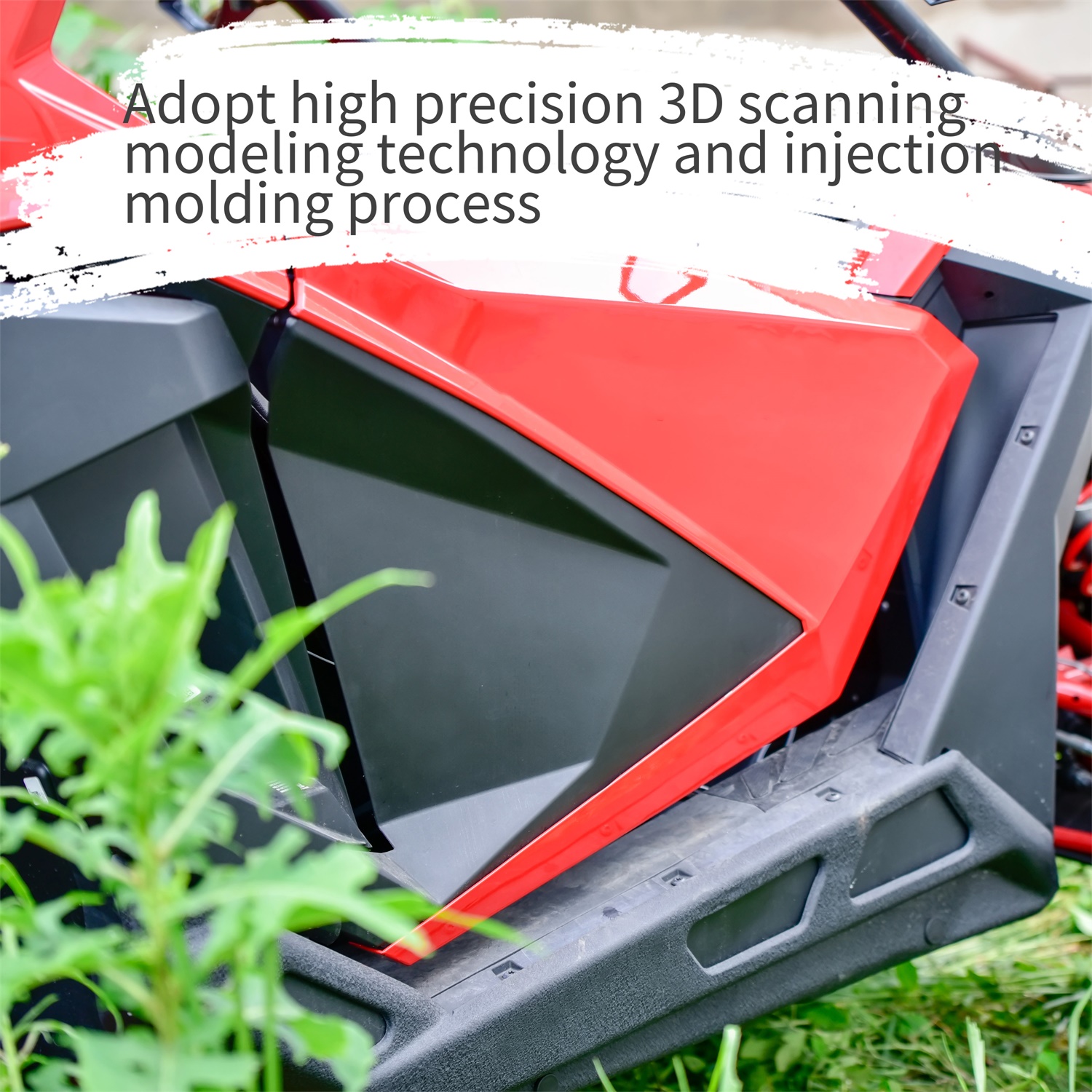 Door Closeoff Inserts Half Lower Door Inserts Panels for Polaris RZR PRO XP/Pro R/Turbo R 2 Seater - Image 3