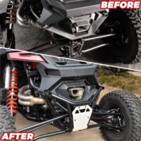 Rear Bumper Brush Guard Protector Pre Runner Bumper for Polaris Pro R 2022-2023 - Image 3