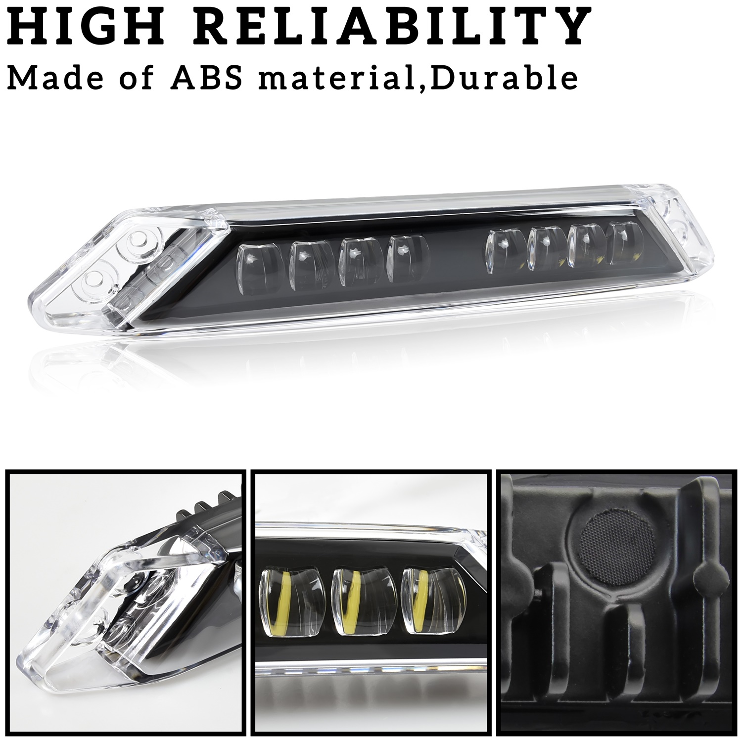 Front LED Extras Auxiliary Driving Light Daytime Running Light DRL for Can Am Spyder RT 2020-2022 - Image 3