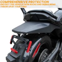 Rear Fender Extender with License Plate Light for Can-Am Spyder F3 F3-S 2015-2022 - Image 3