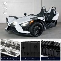 LED Headlight Assembly for 2020-2023 Polaris Slingshot S GT R LE SL Modified - Image 4