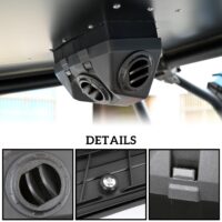 Flat Aluminum Roof Ram Air Kit for Polaris RZR XP/ XP4 1000 2014-2022, RZR PRO XP 2020-2022 - Image 4