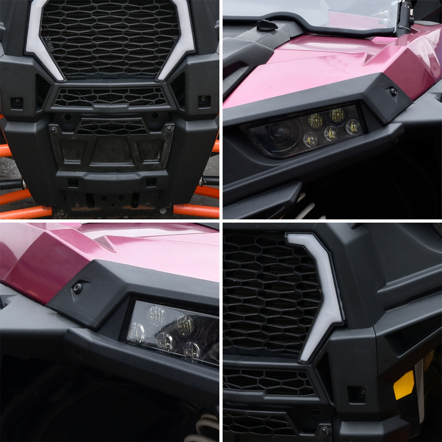 Front Fascia for Polaris RZR XP 1000 2014-2019/ RZR XP4 1000 2014-2018, RZR 900 2015-2020/ RZR 4 900 2015-2018 - Image 4