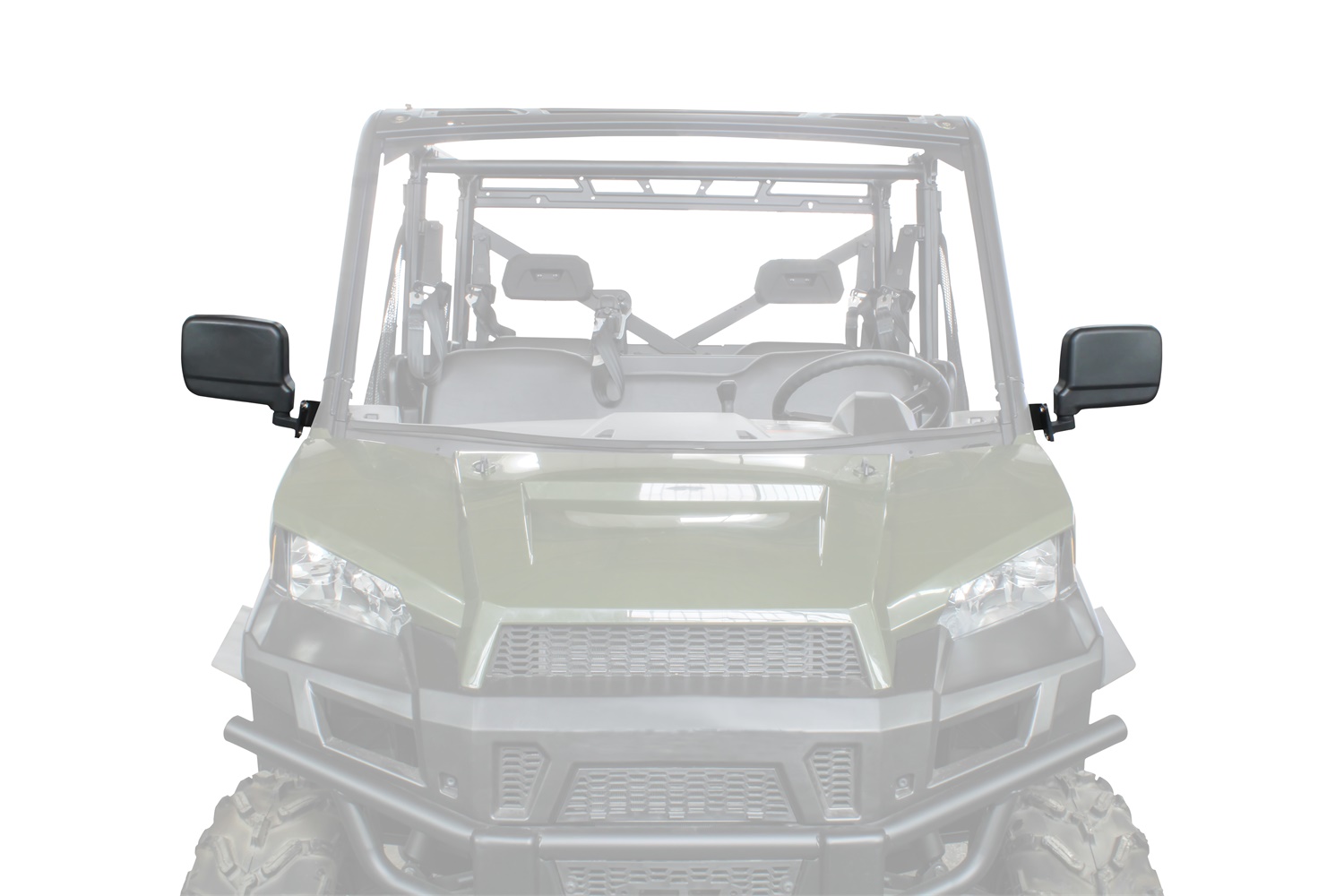 Adjustable Folding Side View Mirrors for Polaris Ranger 500 570 Ranger XP 900 - Image 4