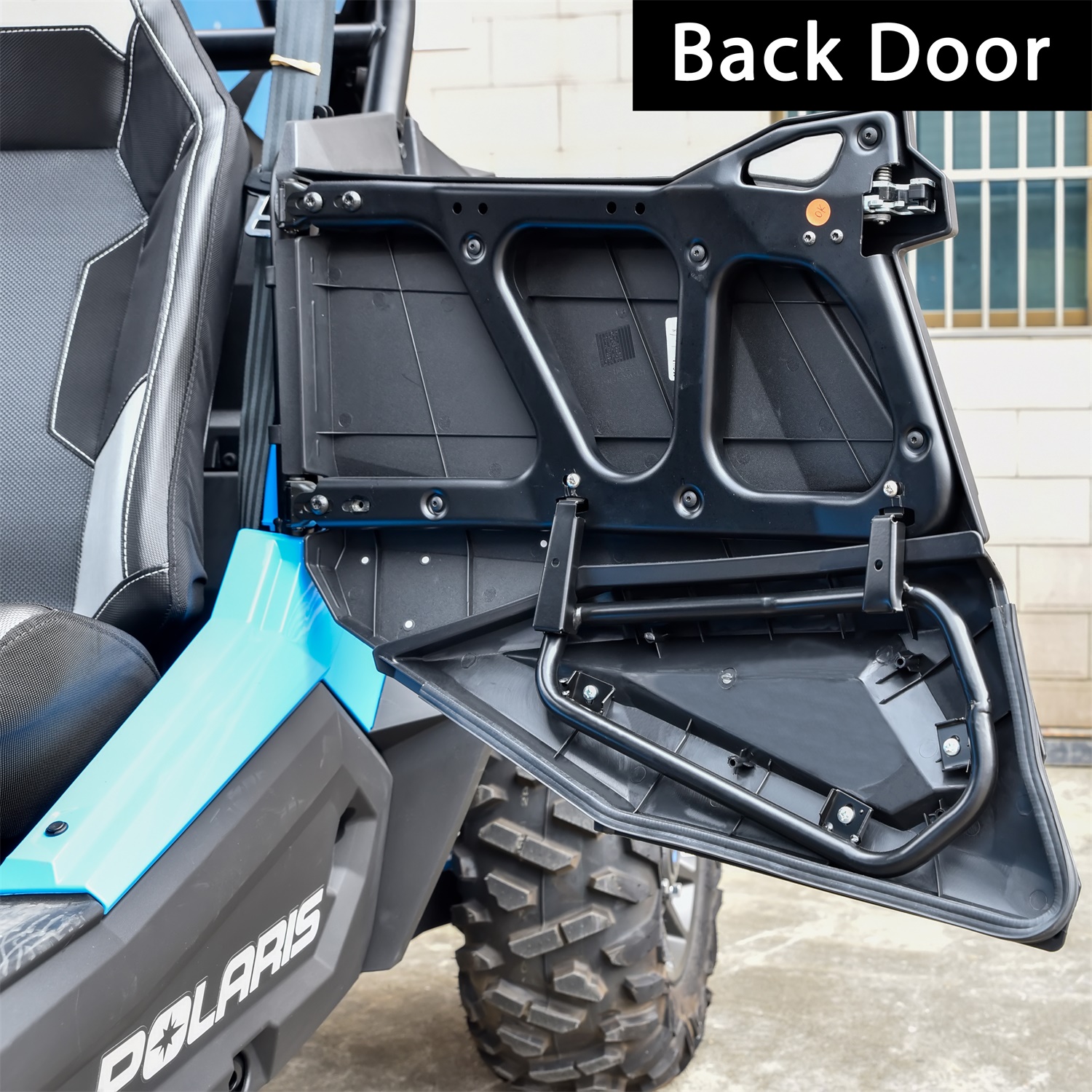 thumbnail image 2 of Ampd Effx Metal Lower Door Kit For Polaris RZR 4 1000 XP / Turbo / 900 – Black 2 of 4