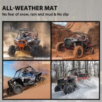 Front Row Floor Mats Floor Liners for Polaris Ranger 570 Fullsize, Ranger XP 900 & Full-Size Diesel - Image 5