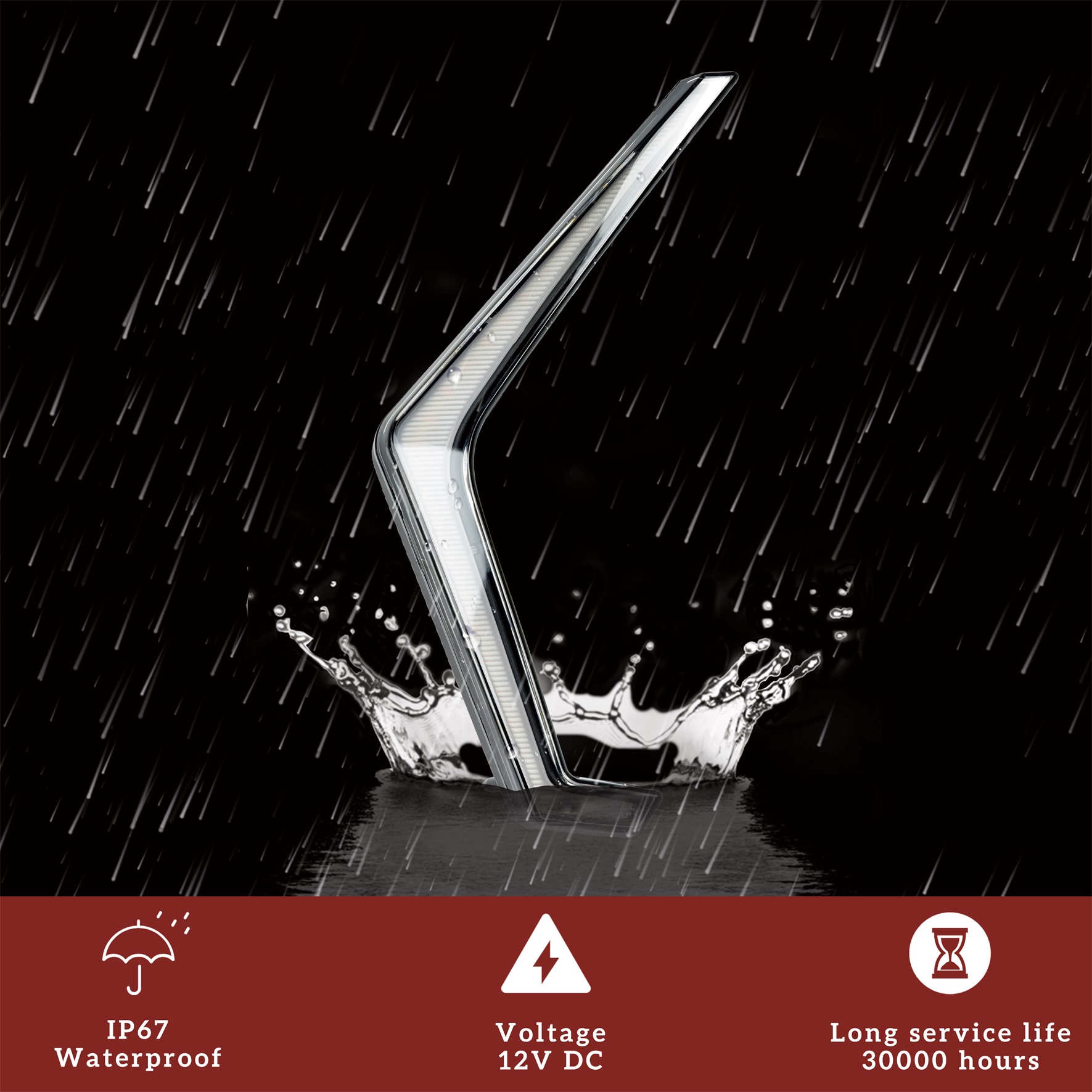 LED Turn Signal Light for Polaris RZR XP 1000 Turbo 2019 2020 2021 2022 2023 - Image 5