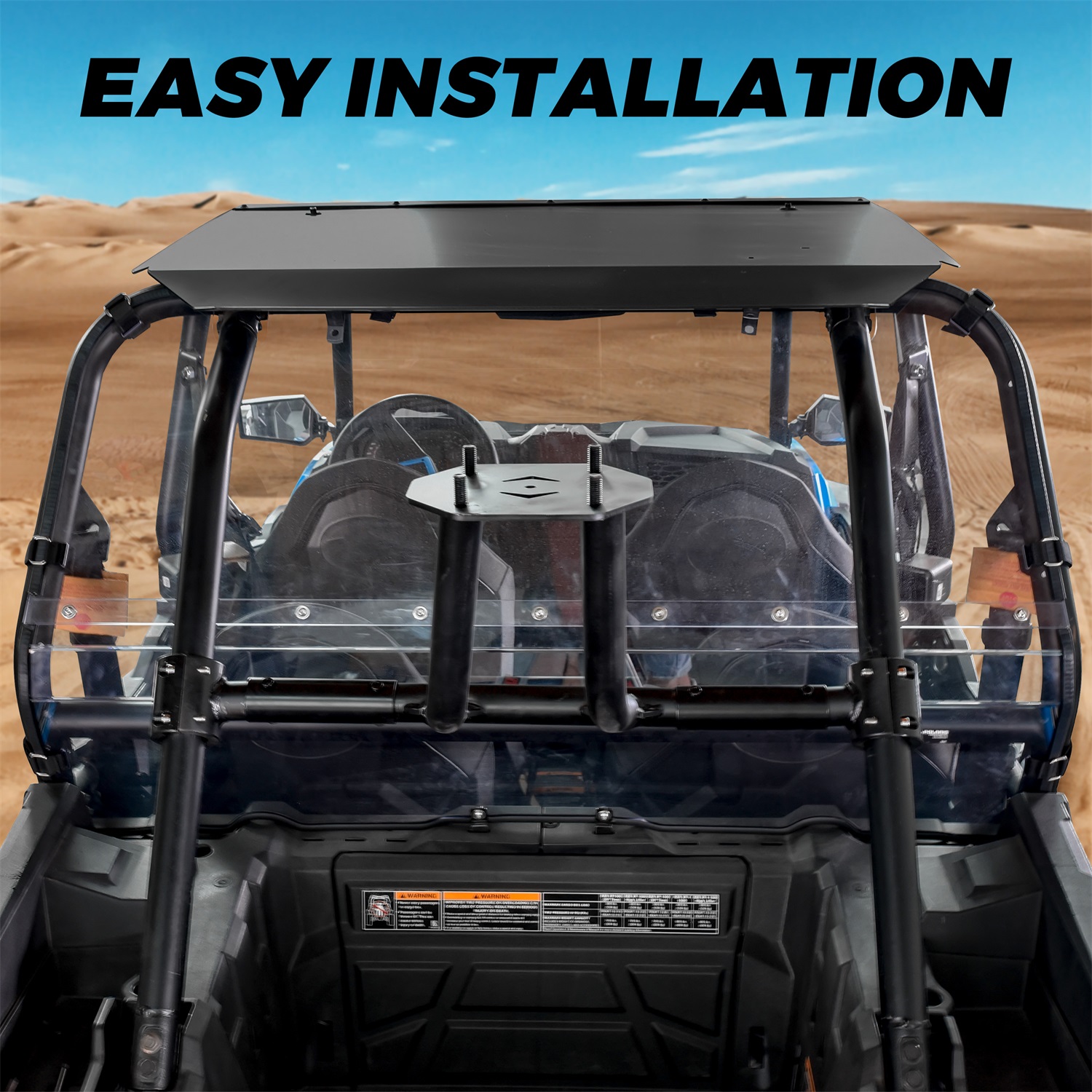 Spare Tire Carrier Holder for 2014-2022 Polaris RZR XP 1000/4 1000 / Turbo - Image 5