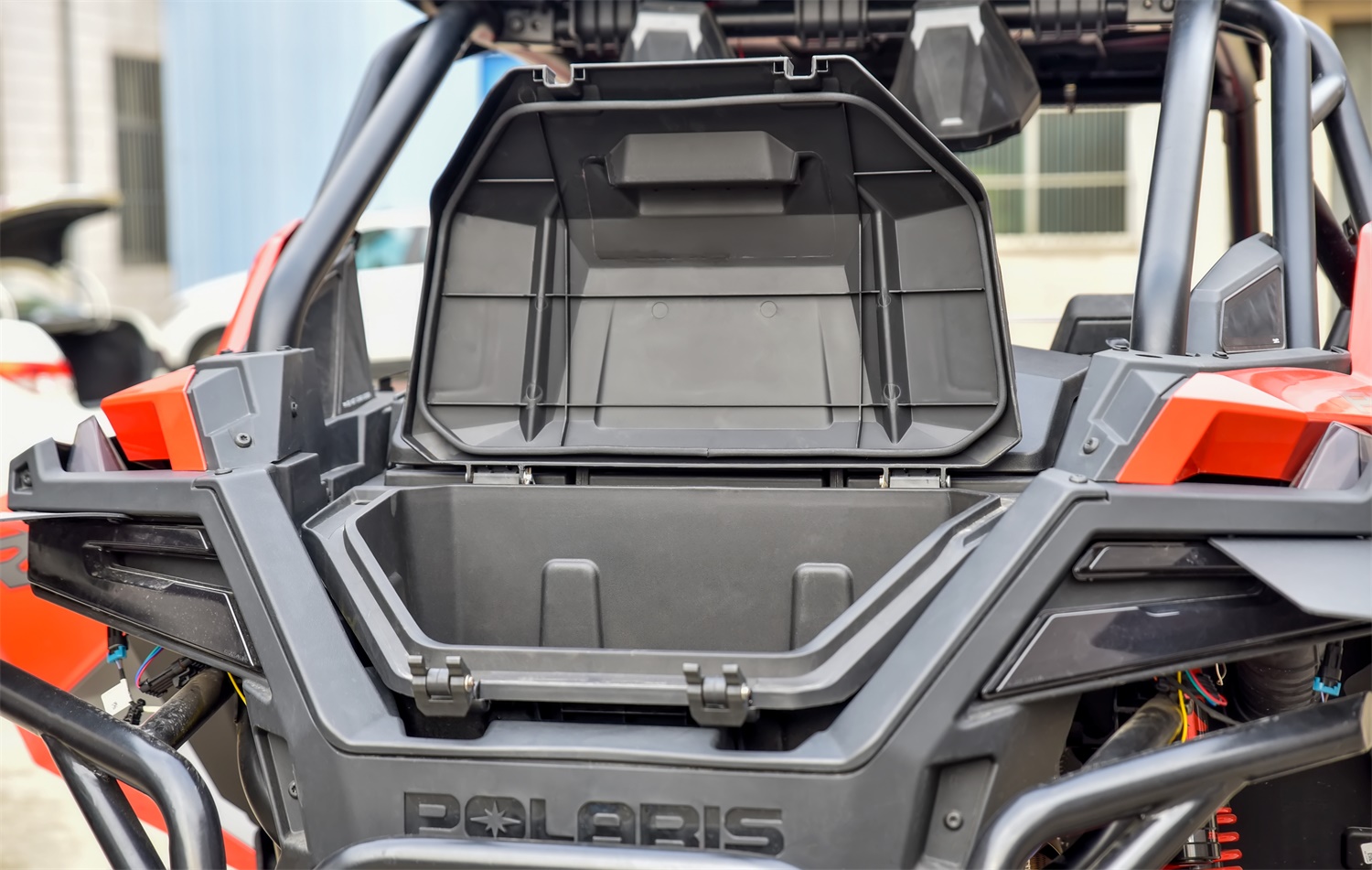 42 QT Rear Cargo Storage Box for Polaris RZR Turbo R/PRO XP 4 LE - Image 5