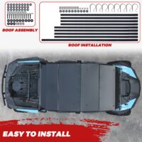 Roof Top for Polaris RZR 1000 XP 4/ RZR 1000 Turbo 4/ RZR 4 900 2014-2023 - Image 5
