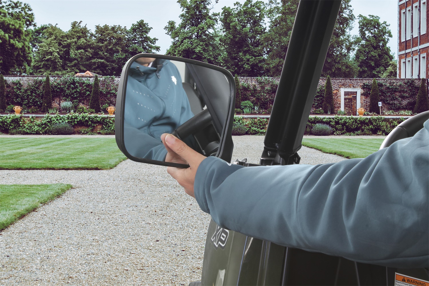 Adjustable Folding Side View Mirrors for Polaris Ranger 500 570 Ranger XP 900 - Image 5