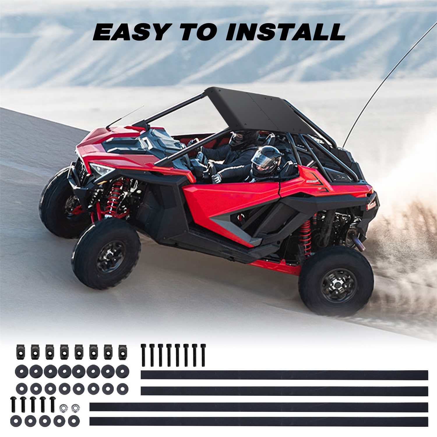 Aluminum Roof Top for Polaris RZR PRO XP/RZR Turbo R 2020-2023 - Image 6
