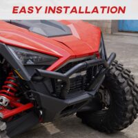 Front Front Bumper Brush Guard Low Profile Bumper for Polaris RZR PRO XP/XP 4 - Image 6