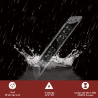 Front LED Extras Auxiliary Driving Light Daytime Running Light DRL for Can Am Spyder RT 2020-2022 - Image 6